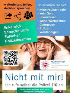 Präventionskampagne "Nicht mit mir"