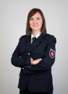 Leiterin Einsatz, Polizeirätin Ann-Kathrin Behr