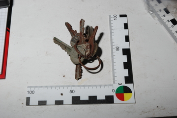 Schlüsselbund mit diversen Schlüsseln