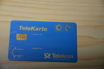 TeleKarte Funktel.-Nr. 1450428 Karten-Nr. 0001173558 A