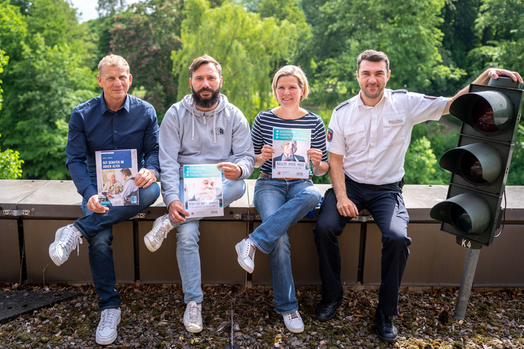 das Team der Polizei-Prävention