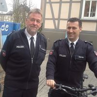 PHK Klaus Grützmacher und PK Frank Dreyer
