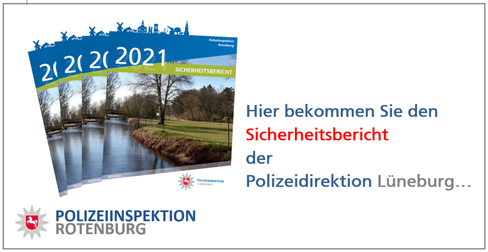 Sicherheitsbericht der Polizeidirektion Lüneburg